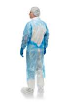 Фартук HACCPER 332000 Evatex Transparent Blue 100 с рук.2040х1270мм